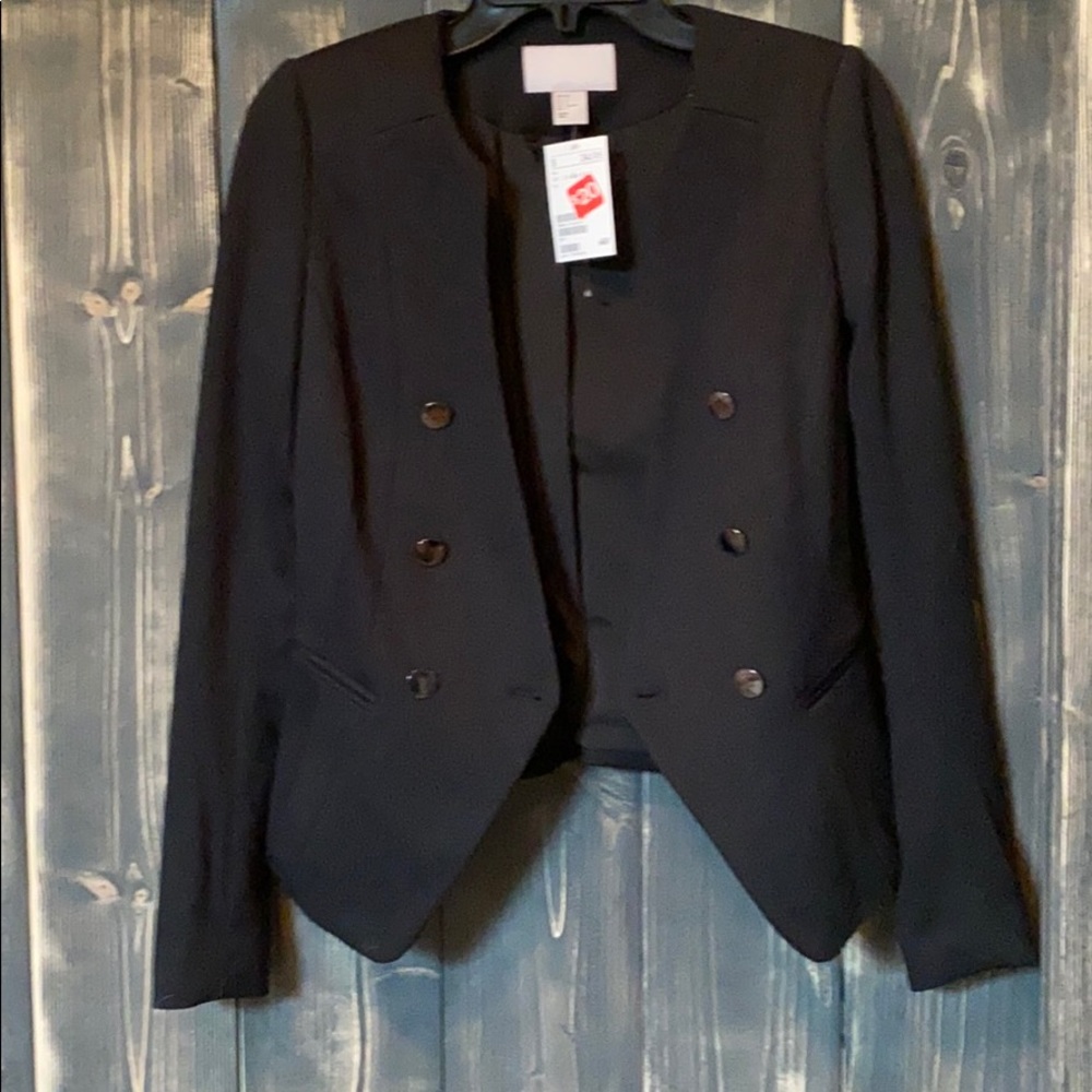 NWT H&M black blazer